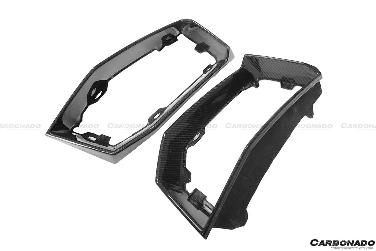 2011-2016 Lamborghini Aventador LP700 Coupe Roadster Oem Style Carbon Fiber Rear Bumper Grille