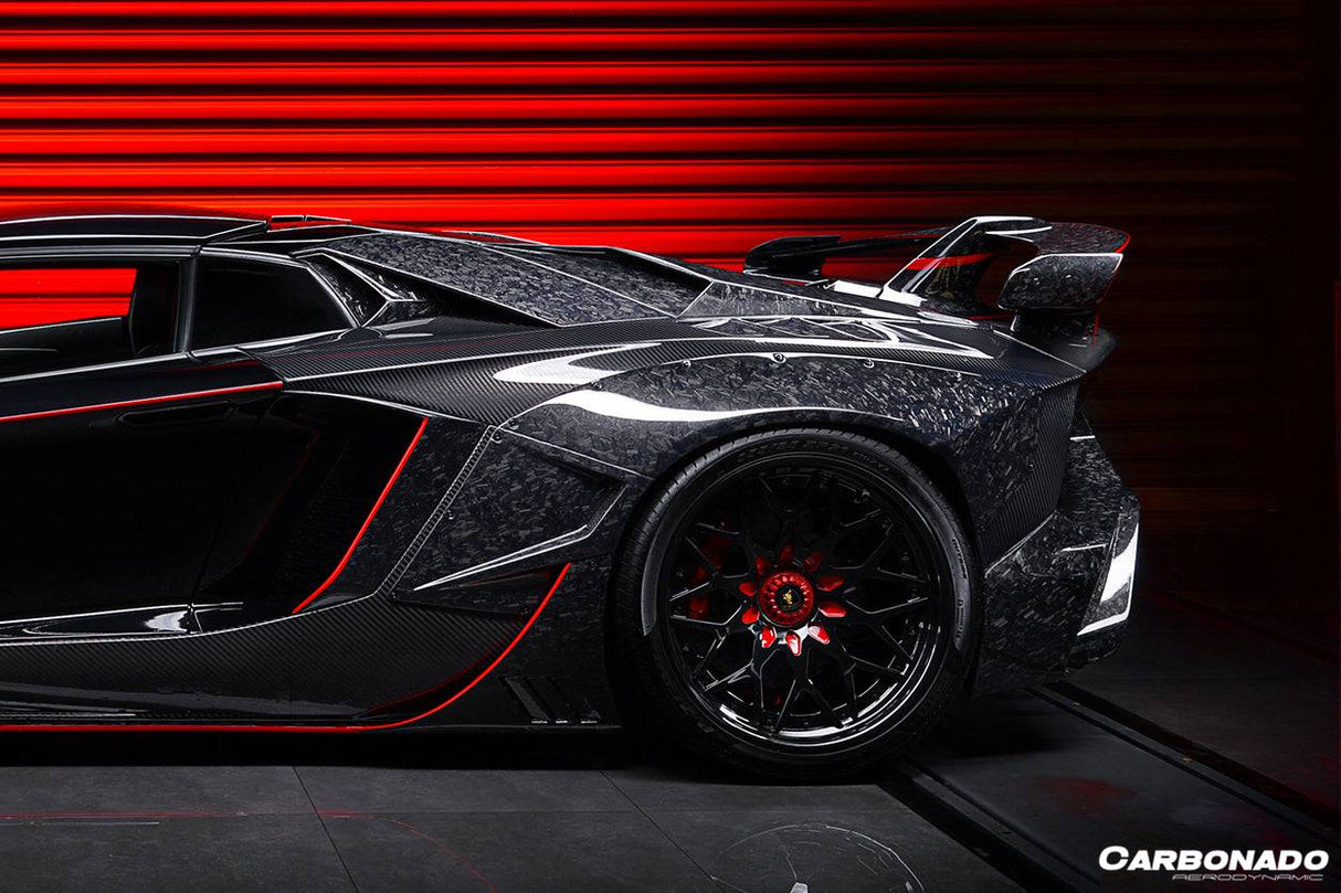 2013-2016 Lamborghini Aventador LP700 LP740 Roadster OEM Style Carbon Fiber Rear Intake Panel