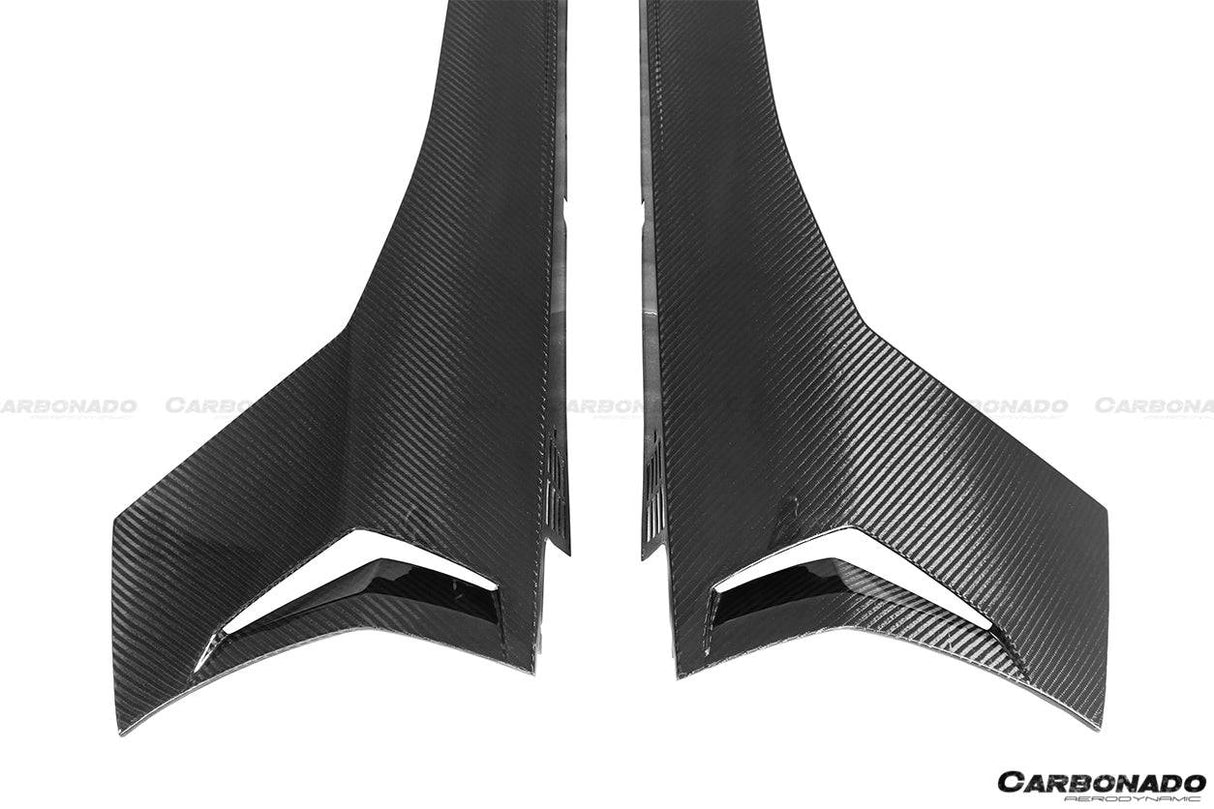 2011-2021 Lamborghini Aventador LP700 LP740 Coupe Roadster OEM Style Carbon Fiber Side Skirts