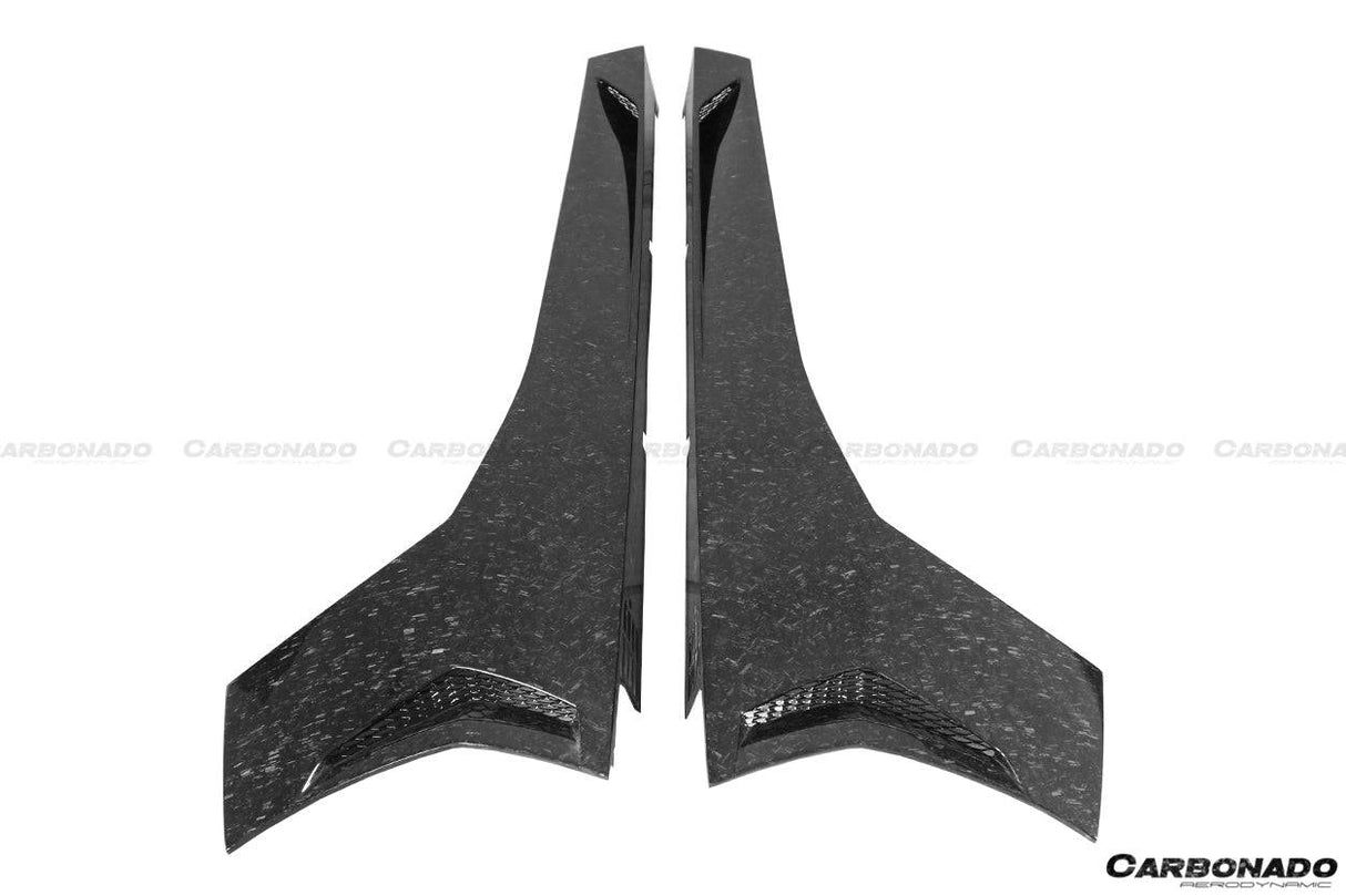2011-2021 Lamborghini Aventador LP700 LP740 Coupe Roadster OEM Style Carbon Fiber Side Skirts