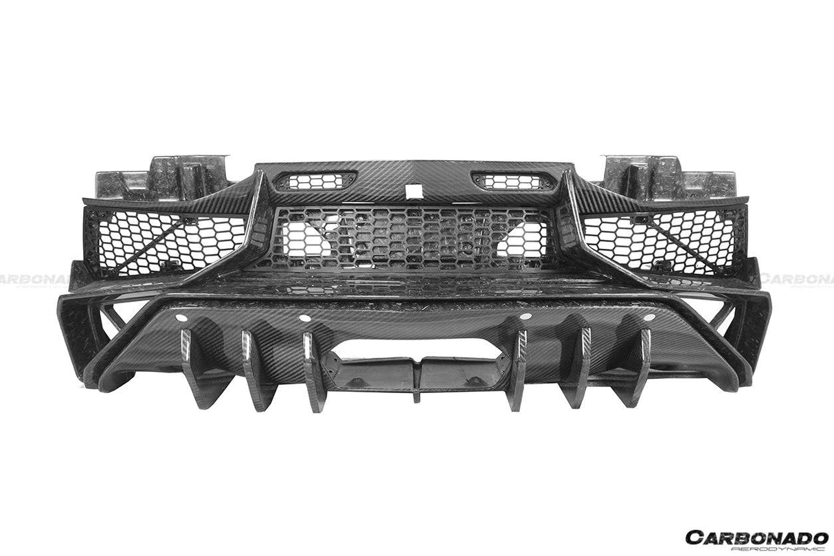 2011-2016 Lamborghini Aventador LP700 Coupe Roadster SV Style Rear Bumper