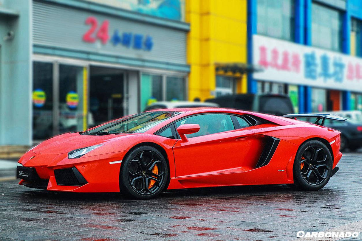 2011-2022 Lamborghini Aventador LP700|LP750|LP740|LP720|LP780 Coupe Roadster DC Style Carbon Fiber Trunk Spoiler