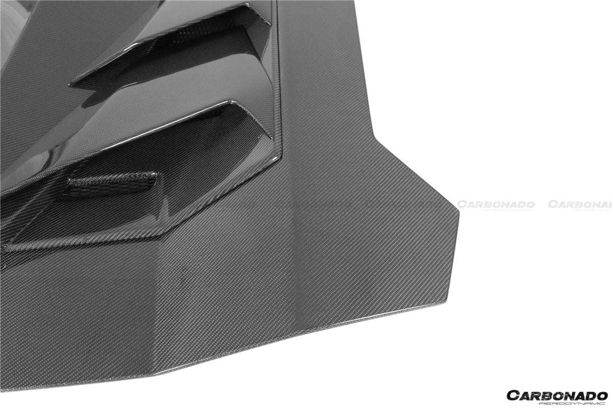 2011-2016 Lamborghini Aventador LP700 Coupe DM Style Carbon Fiber Engine Trunk