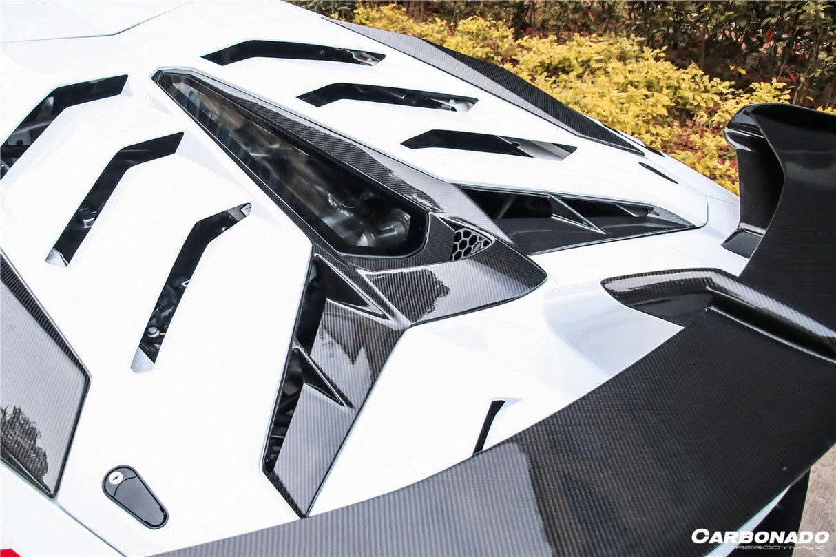 2011-2021 Lamborghini Aventador LP700 LP740 LP750 Coupe Roadster SVJ Style Part DRY Carbon Fiber Aero Full Kit