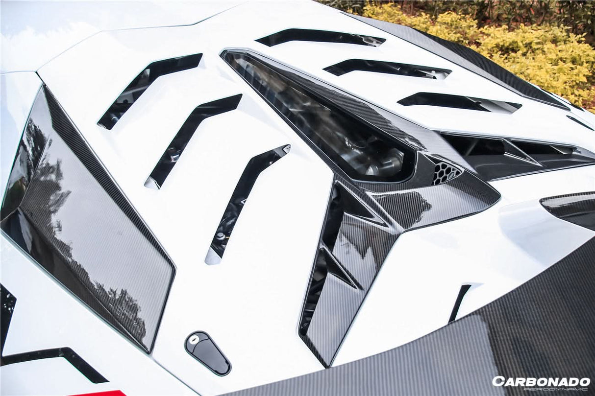 2011-2021 Lamborghini Aventador LP700 LP740 LP750 Coupe Roadster SVJ Style Part DRY Carbon Fiber Aero Full Kit