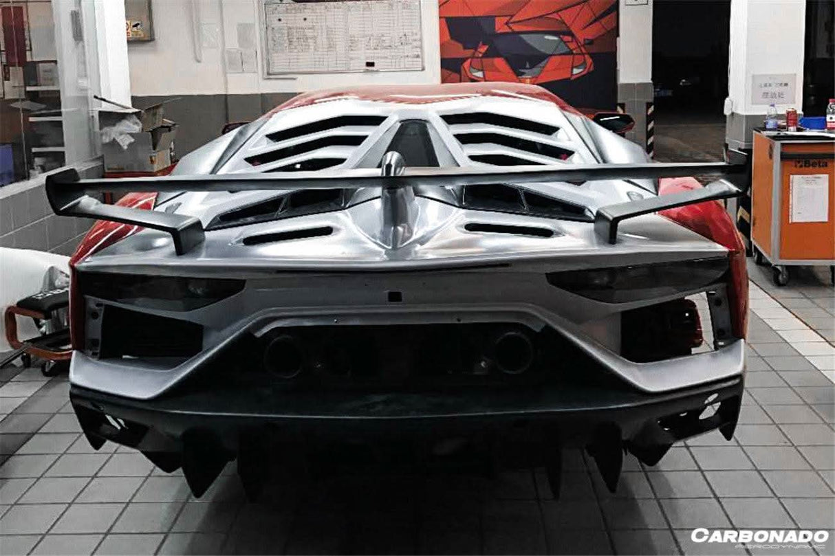 2011-2021 Lamborghini Aventador LP700 LP740 LP750 Coupe Roadster SVJ Style Part DRY Carbon Fiber Aero Full Kit