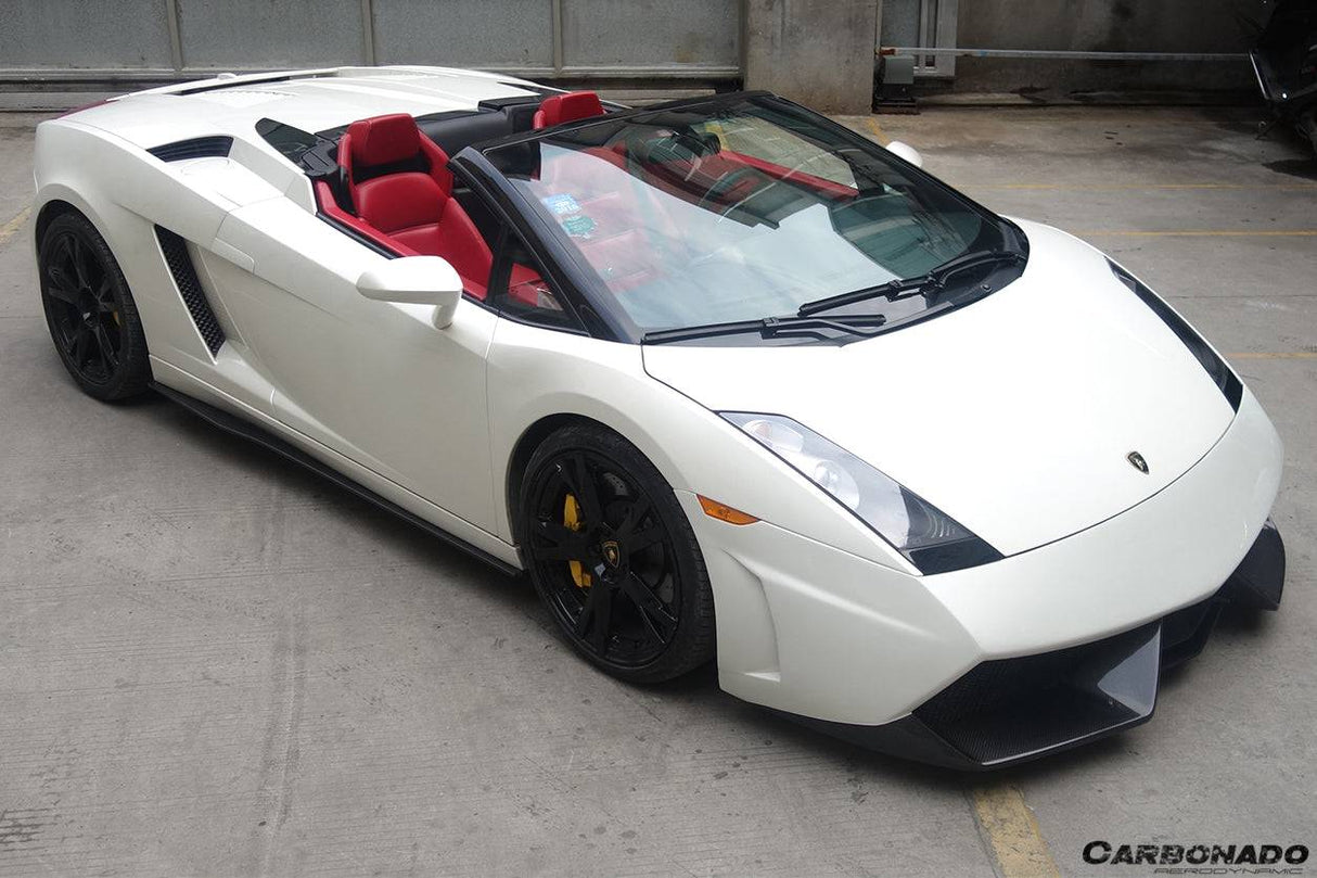 2004-2014 Lamborghini Gallardo LP570 Style Side Skirts