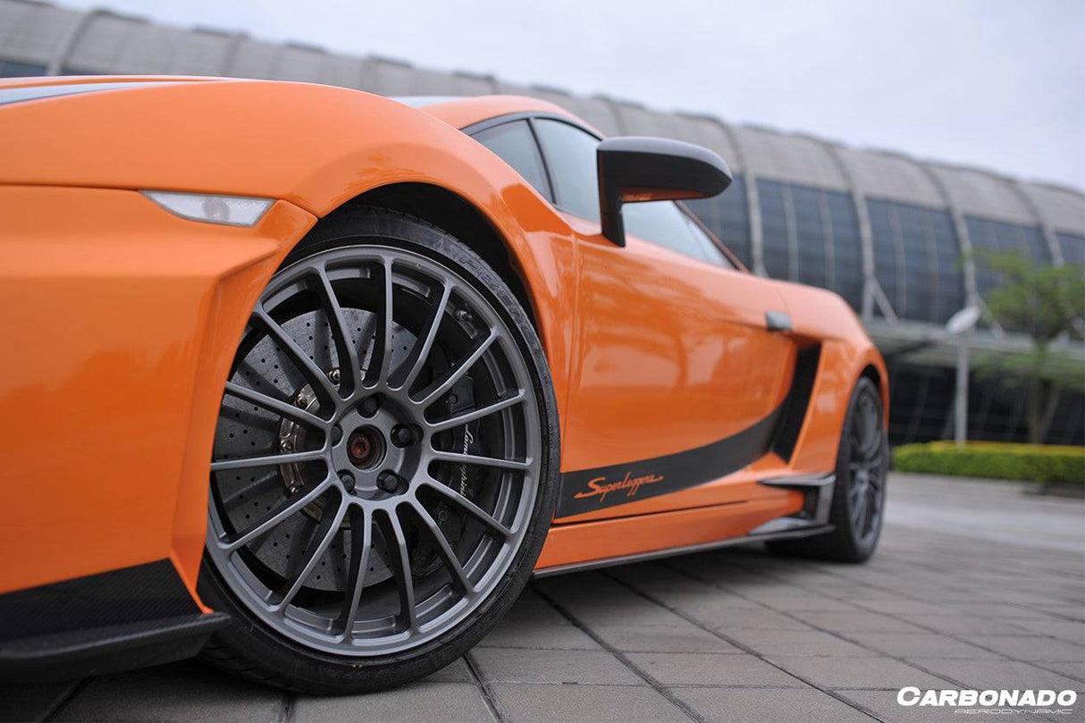 2004-2014 Lamborghini Gallardo LP570 Style Side Skirts