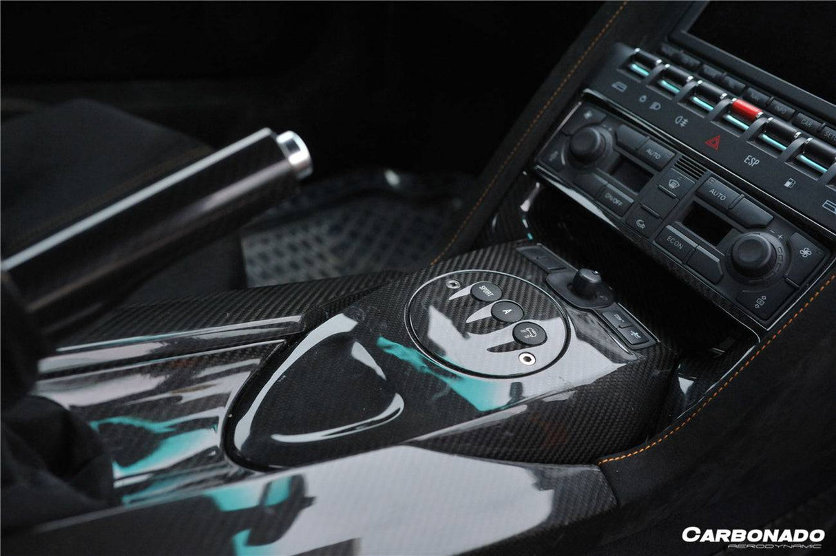 2004-2014 Lamborghini Gallardo LP540 LP550 LP560 LP570 OEM Style Carbon Fiber AC Frame Cover
