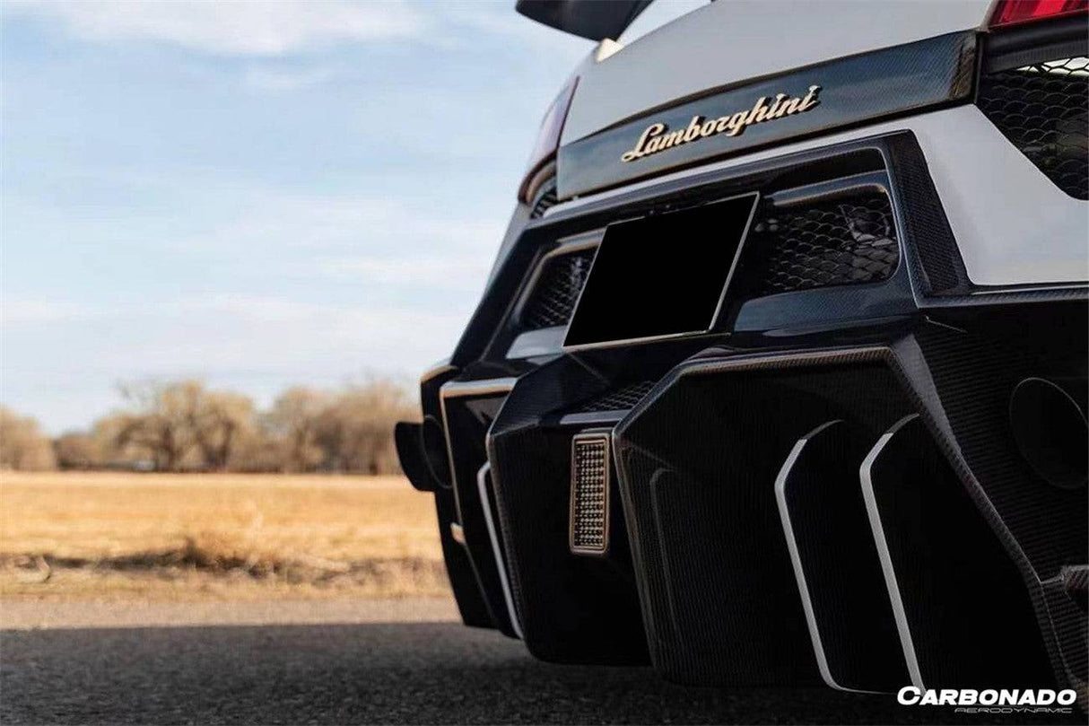2009-2014 Lamborghini Gallardo BKSS Style Rear Bumper