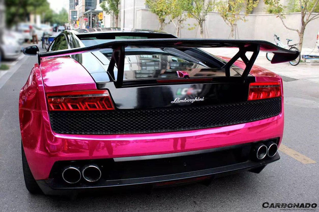 2004-2014 Lamborghini Gallardo DC-II Style Carbon Fiber Trunk Spoiler