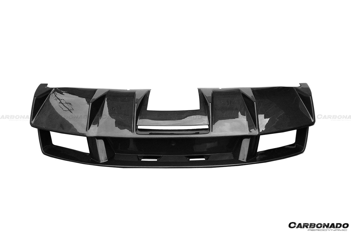 2009-2014 Lamborghini Gallardo SA Style Carbon Fiber Rear Diffuser | Fits LP550, LP560, LP570