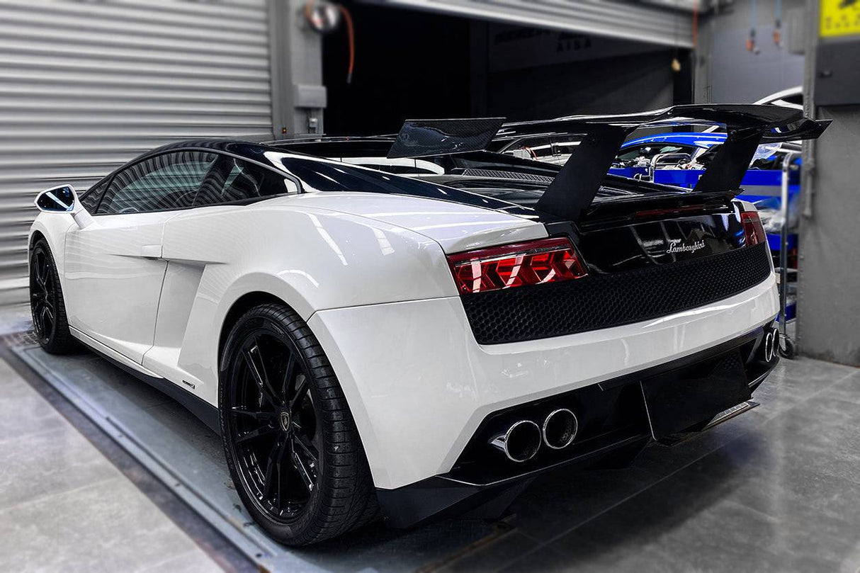 2004-2014 Lamborghini Gallardo STO Style Carbon Fiber Trunk Spoiler