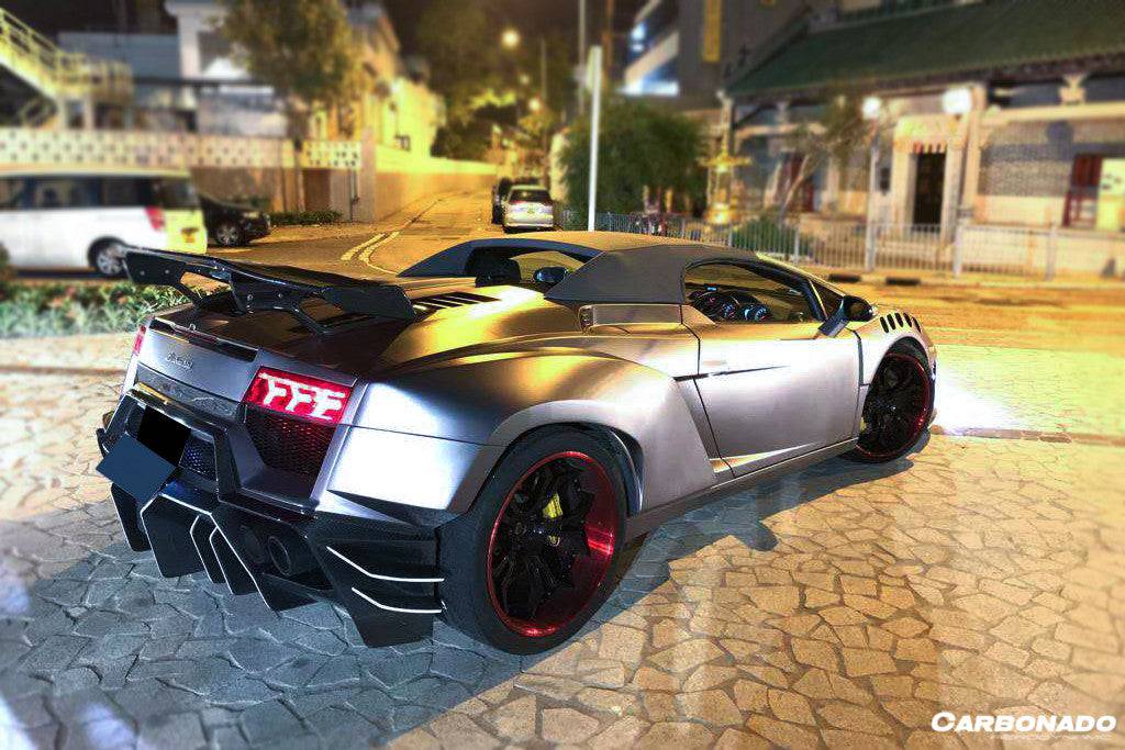 2004-2008 Lamborghini Gallardo IRON Style Rear Bumper | Fits Gallardo, Gallardo SE, Superleggera