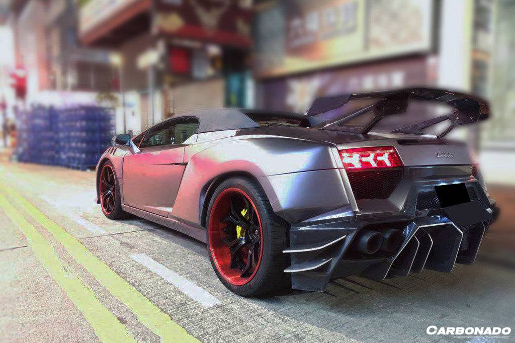 2004-2008 Lamborghini Gallardo IRON Style Rear Bumper | Fits Gallardo, Gallardo SE, Superleggera