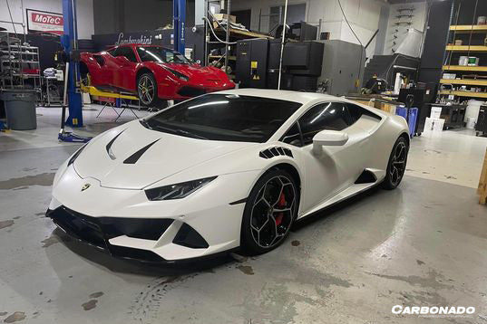 2015-2025 Lamborghini Huracan LP610 LP580 Evo Tecnica CADO Style Carbon Fiber Hood