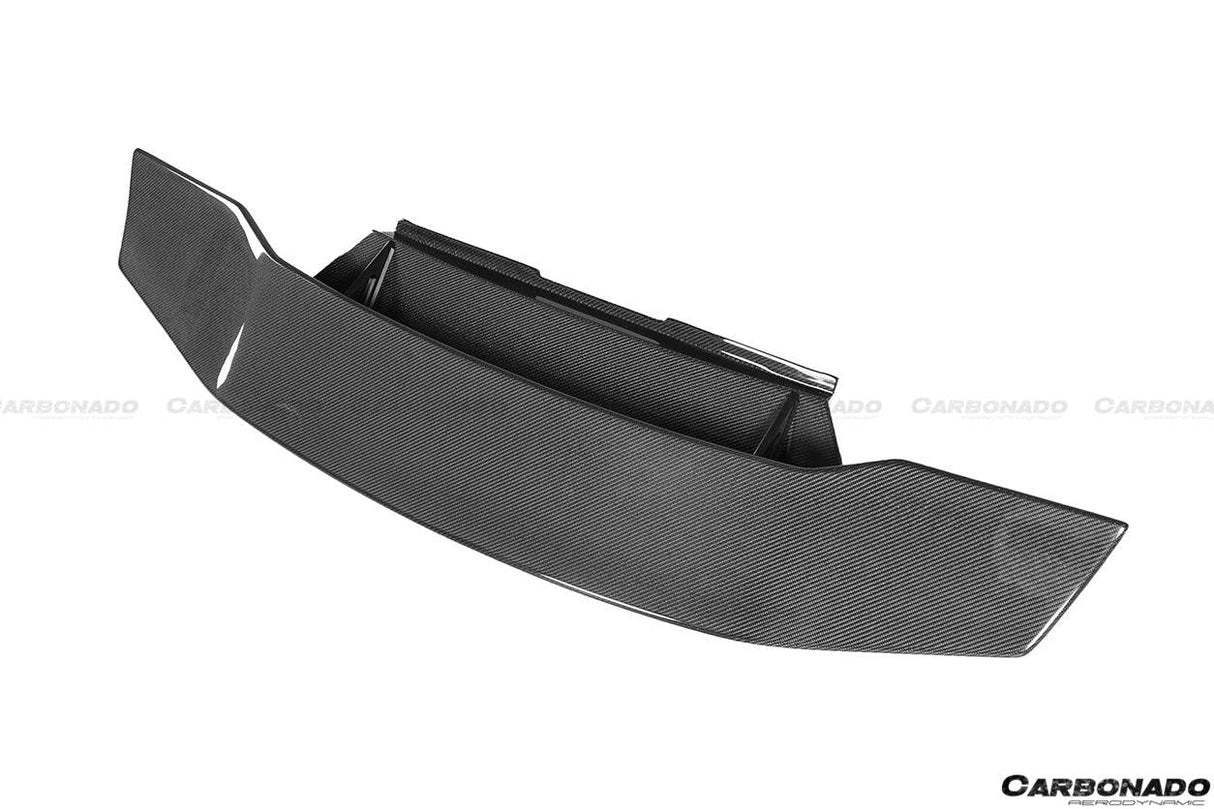 2015-2025 Lamborghini Huracan LP610 LP580 Evo Tecnica DC Style Carbon Fiber Trunk Spoiler Wing with Base