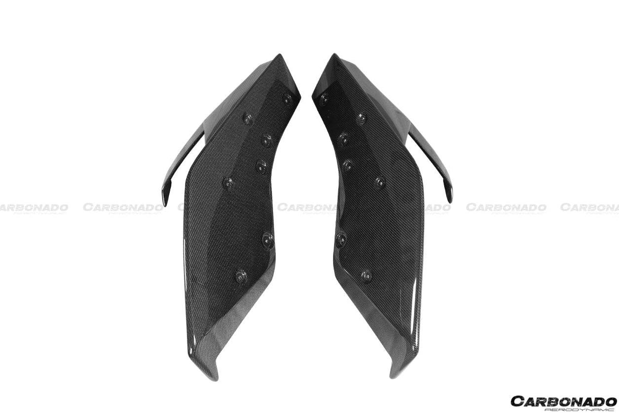 2015-2020 Lamborghini Huracan LP610 MD Style Carbon Fiber Front Lip
