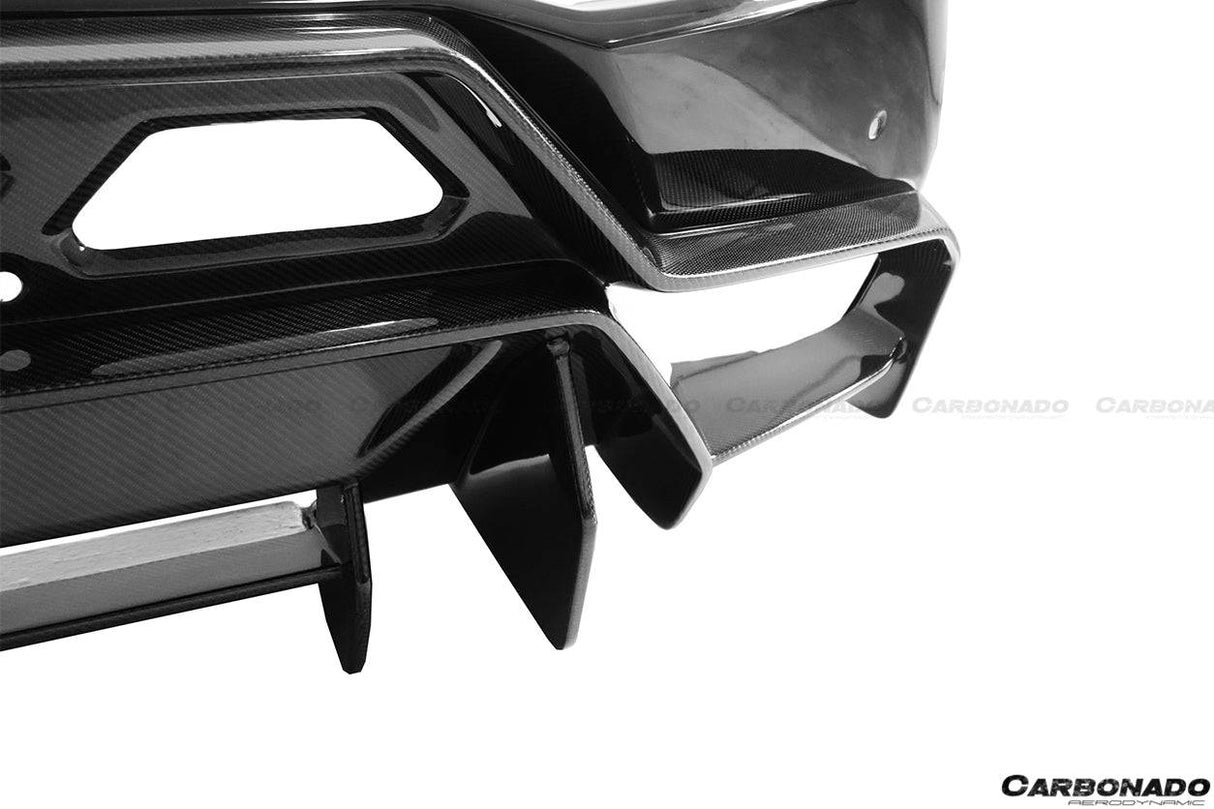 2015-2020 Lamborghini Huracan VRS Style Carbon Fiber Rear Bumper | Fits LP610, LP580