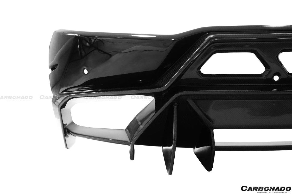 2015-2020 Lamborghini Huracan VRS Style Carbon Fiber Rear Bumper | Fits LP610, LP580