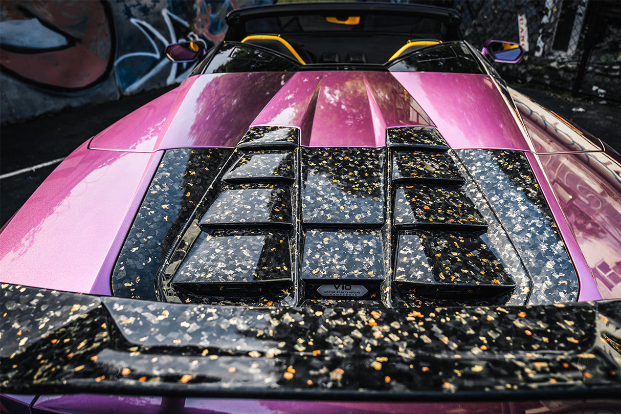 2019-2023 Lamborghini Huracan EVO Spyder OD Style Carbon Fiber Engine Trunk