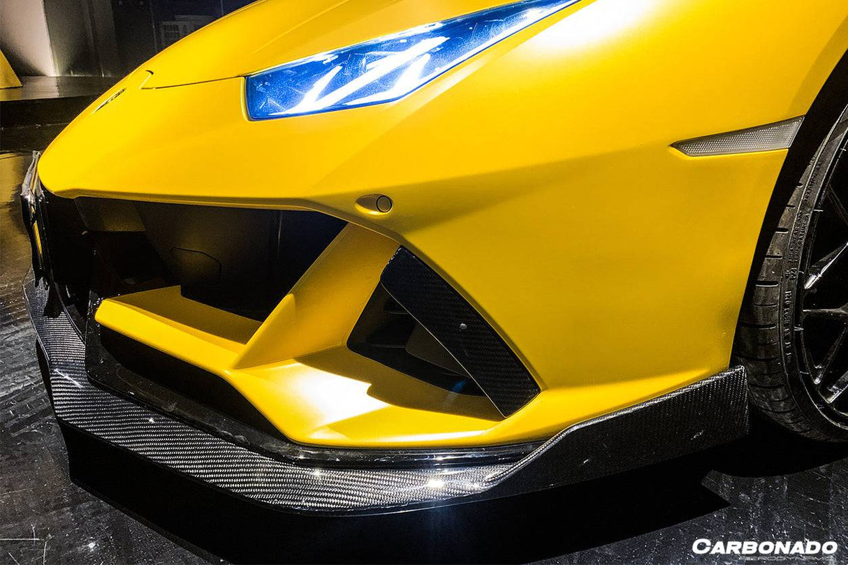 2019-2023 Lamborghini Huracan EVO RWD OD Style Carbon Fiber Front Lip