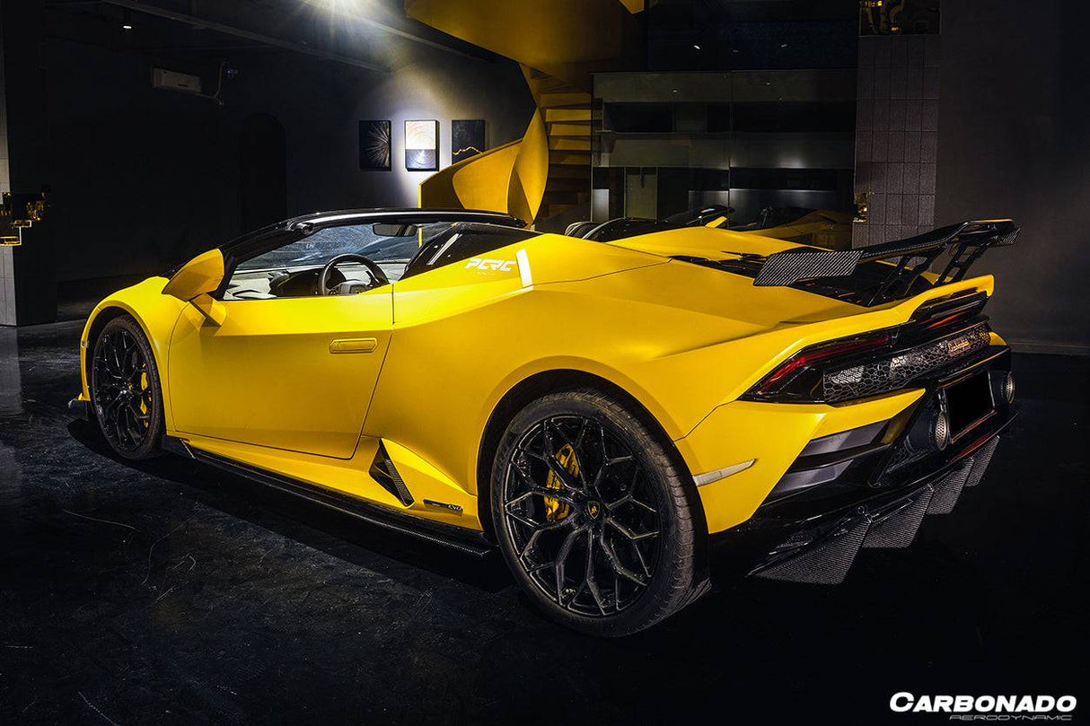 2020-2023 Lamborghini Huracan EVO OD Style DryCarbon Fiber Side Skirts