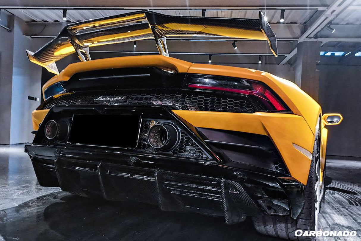 2019-2023 Lamborghini Huracan EVO OD Style Carbon Fiber Rear Diffuser