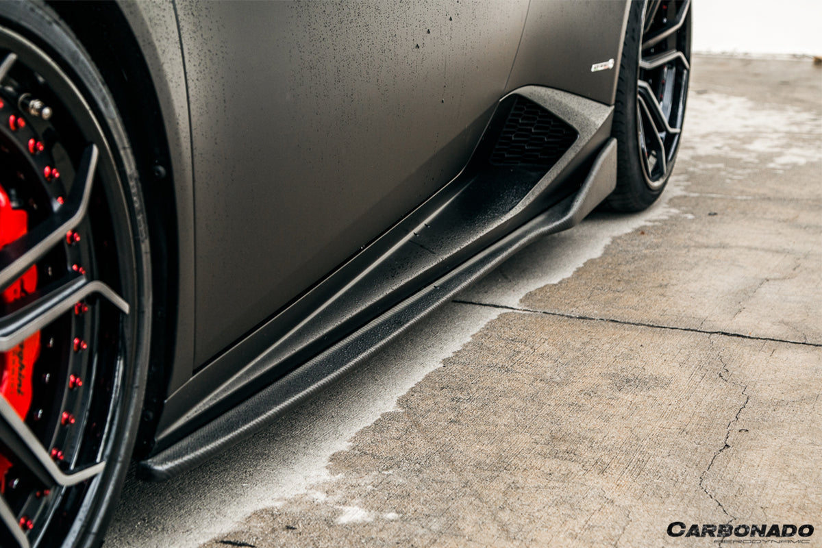 2015-2019 Lamborghini Huracan LP610 LP580 AYP Style Carbon Fiber Side Skirts