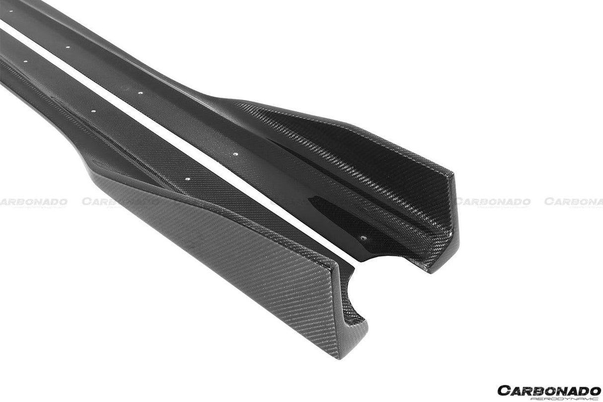 2015-2019 Lamborghini Huracan LP610 LP580 AYP Style Carbon Fiber Side Skirts
