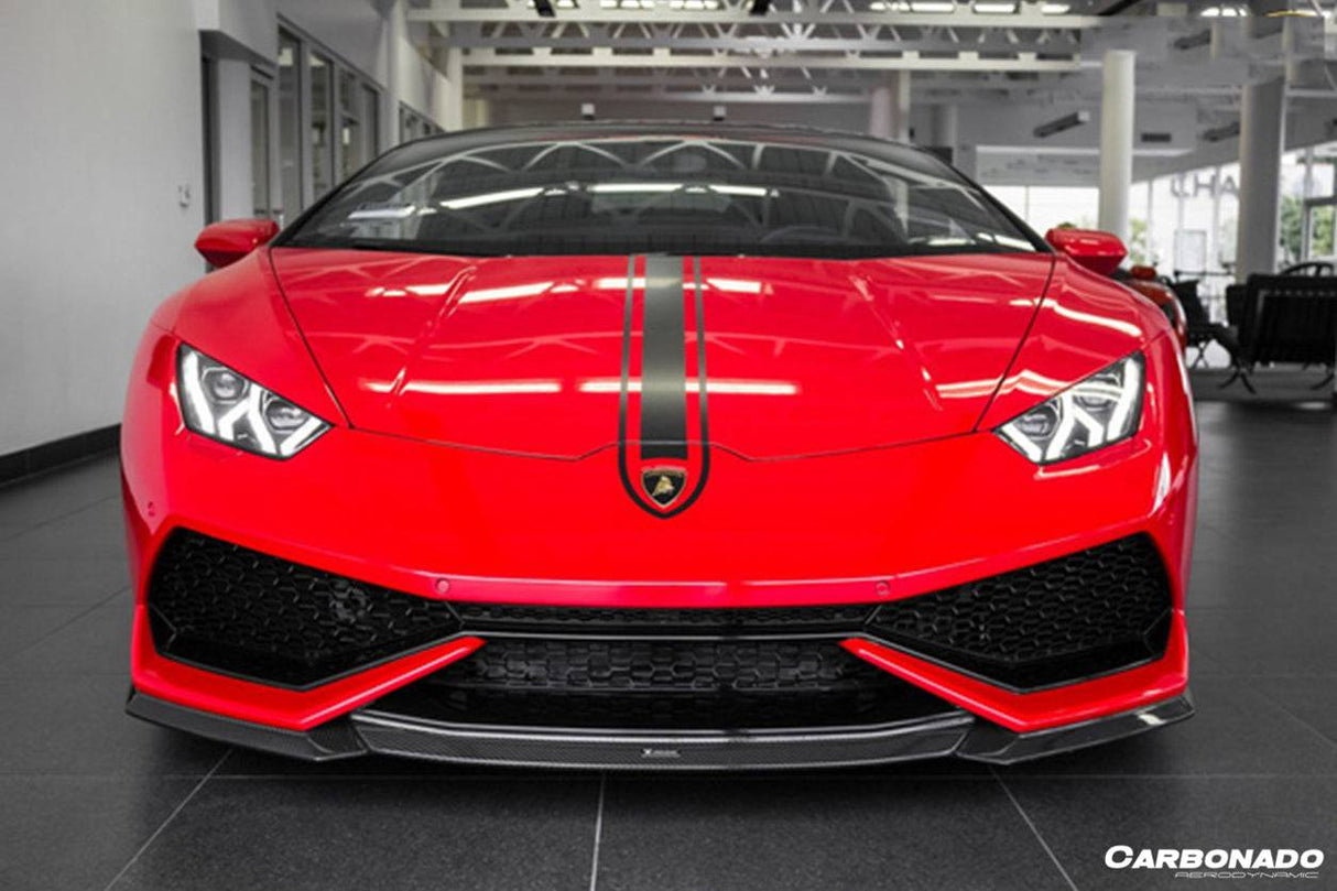 2015-2020 Lamborghini Huracan LP610 VRS Style Carbon Fiber Front Lip