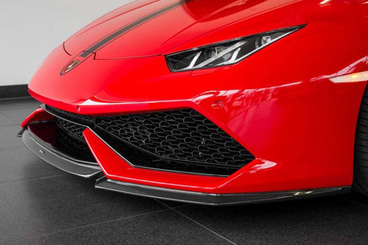 2015-2020 Lamborghini Huracan LP610 VRS Style Carbon Fiber Front Lip