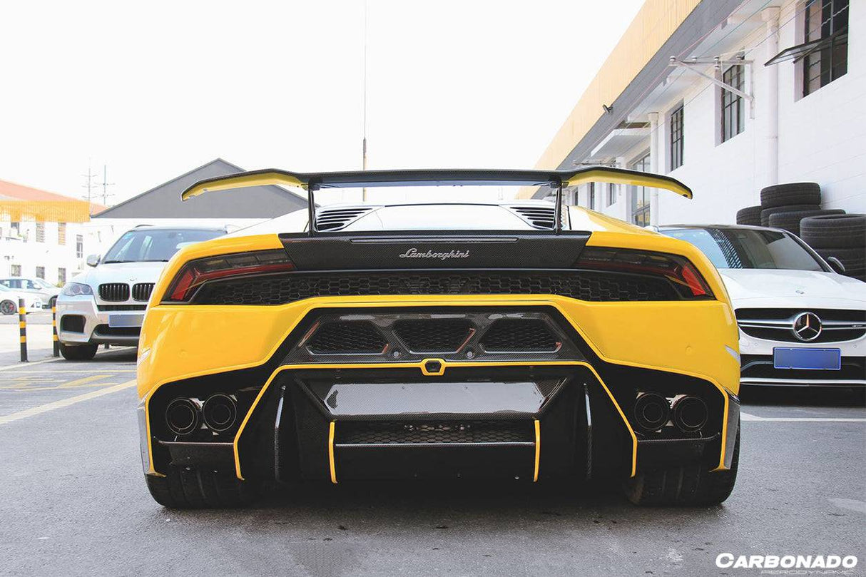 2015-2020 Lamborghini Huracan LP610 Carbon Rear Bumper Grille