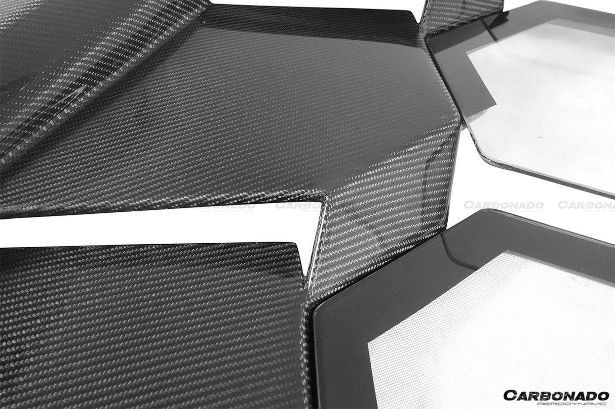 2001-2010 Lamborghini Murcielago LP640 LP670 SV Style carbon Fiber Engine Trunk