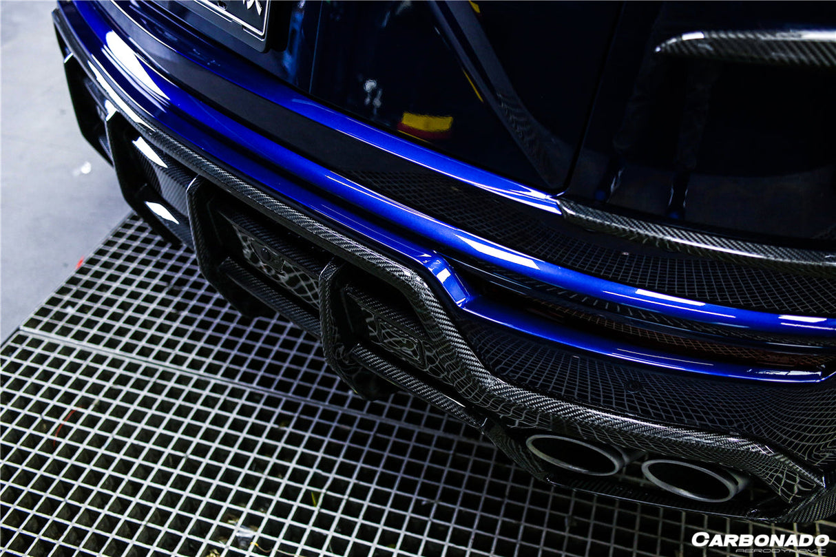2018-2022 Lamborghini URUS TC Style Dry Carbon Fiber Rear Diffuser