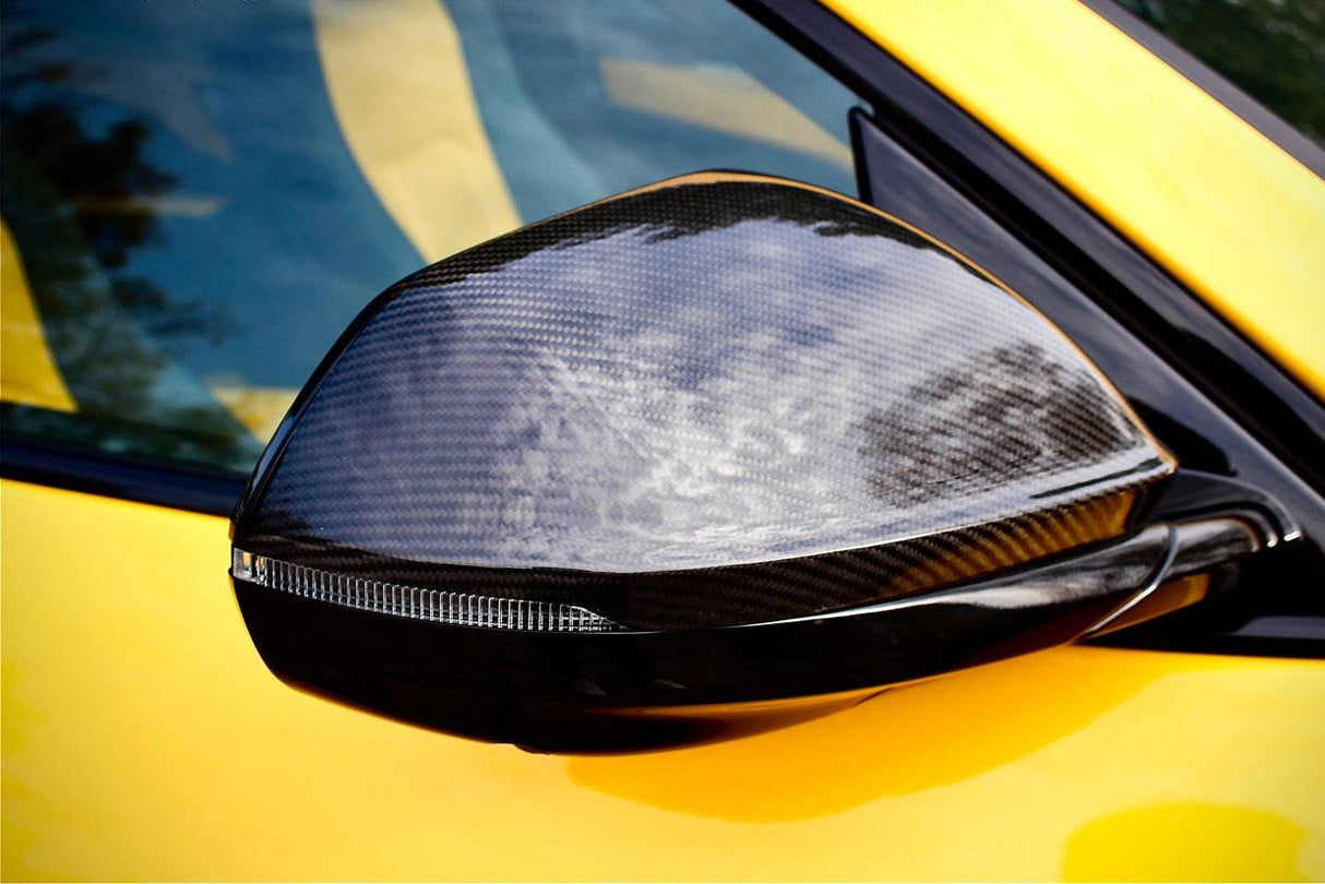 2018-2023 Lamborghini URUS TC Style Dry Carbon Fiber Mirror Housing Replacement