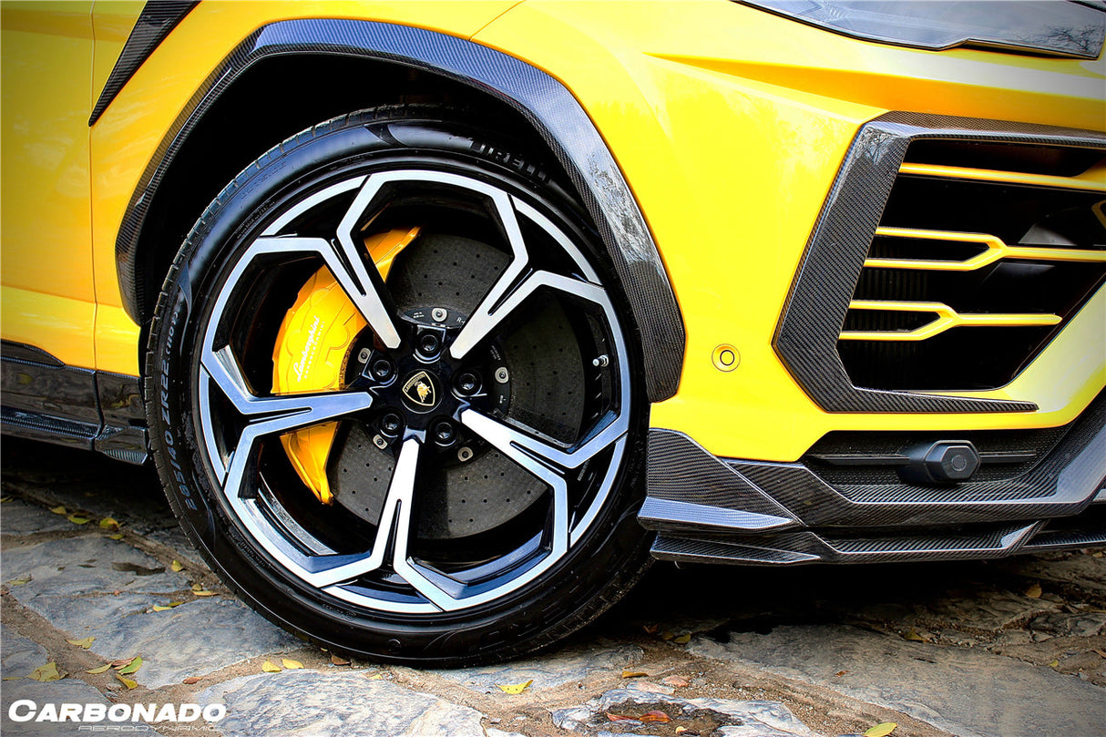 2018-2022 Lamborghini URUS TC Style Dry Carbon Fiber Front Lip Both UP and Down