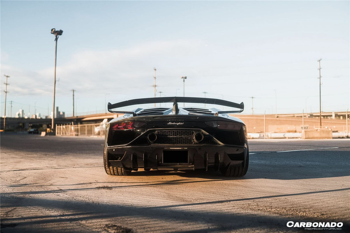 2011-2021 Lamborghini Aventador LP700 LP740 LP750 Coupe Roadster SVJ Style Part DRY Carbon Fiber Aero Full Kit