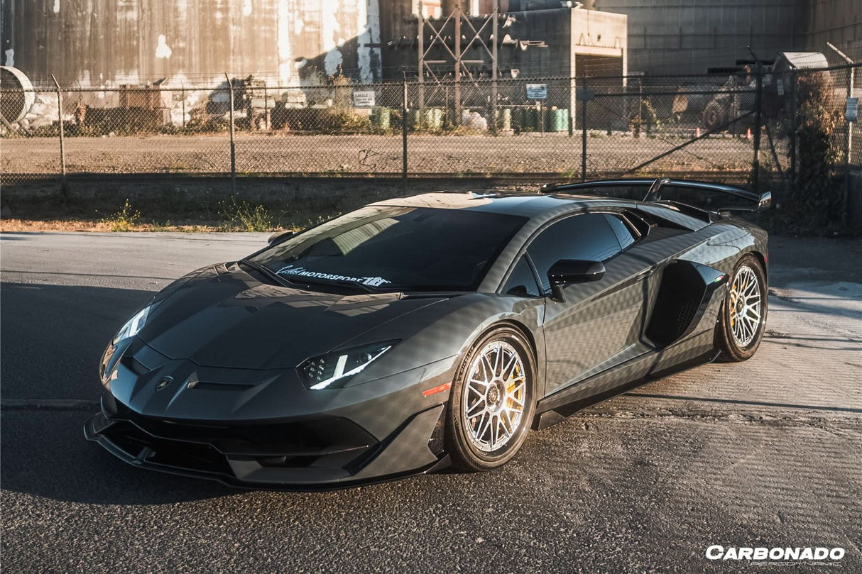2011-2021 Lamborghini Aventador LP700 LP740 LP750 Coupe Roadster SVJ Style Part DRY Carbon Fiber Aero Full Kit