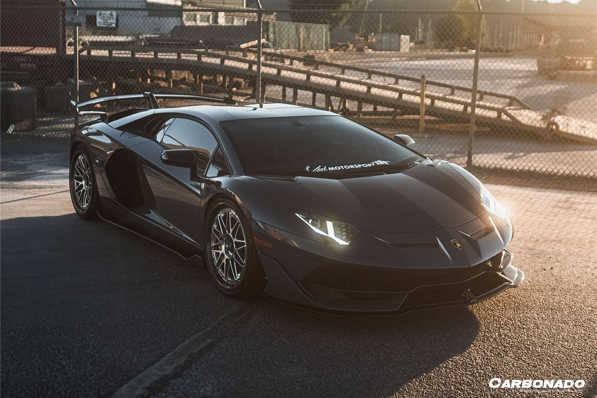 2011-2021 Lamborghini Aventador LP700 LP740 LP750 Coupe Roadster SVJ Style Part DRY Carbon Fiber Aero Full Kit