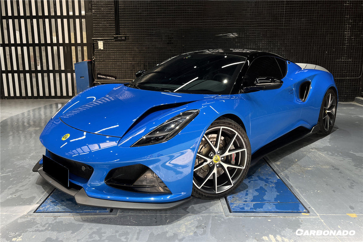 2021-2024 Lotus Emira OD Style Dry Carbon Fiber Side Skirts