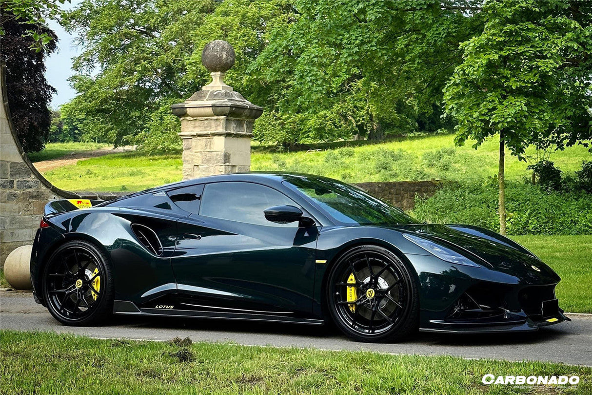 2021-2024 Lotus Emira OD Style Dry Carbon Fiber Side Skirts