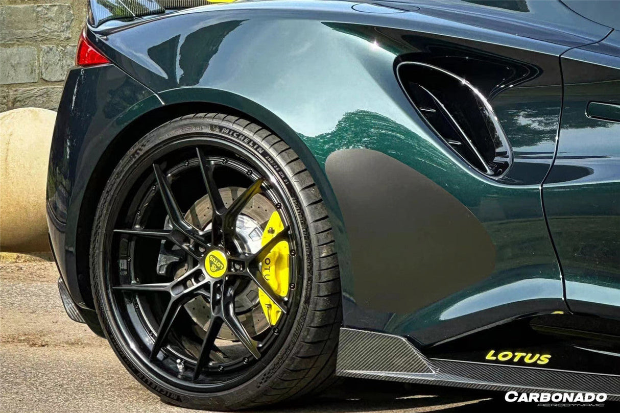 2021-2024 Lotus Emira OD Style Dry Carbon Fiber Quarter Panel Side Scoop