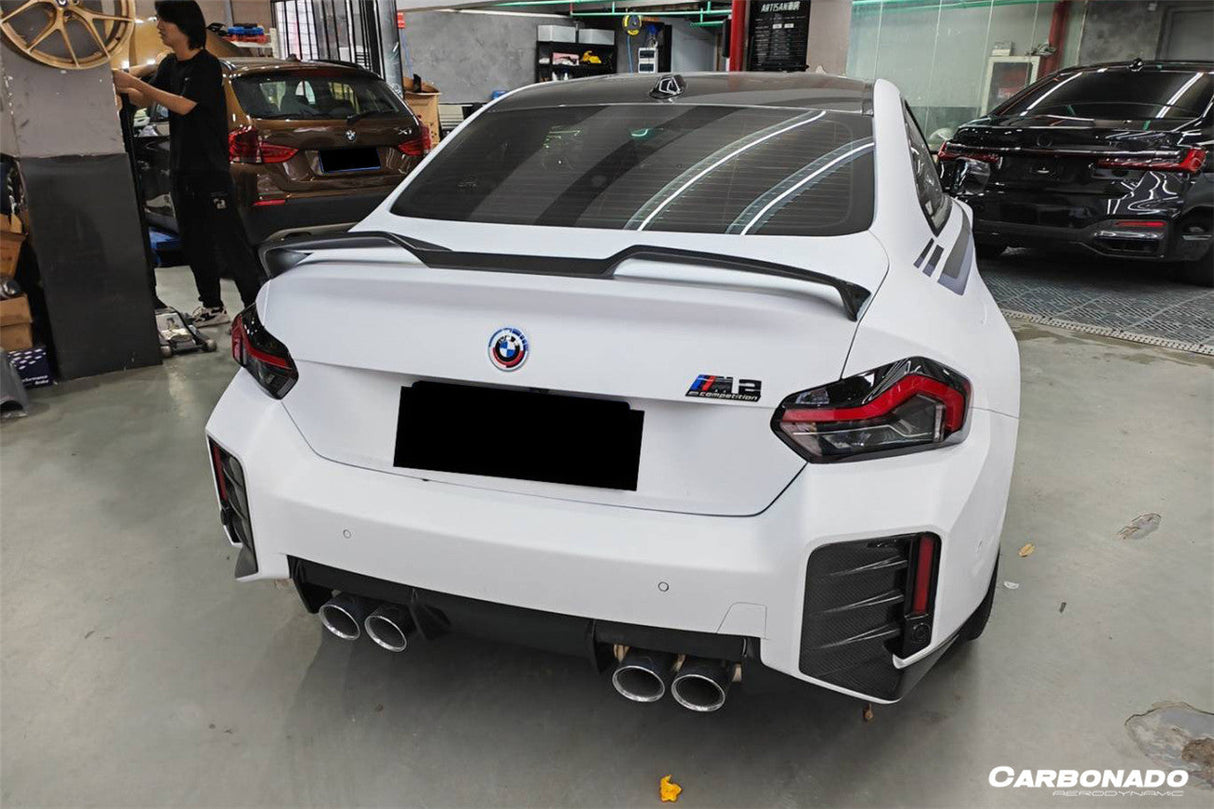 2021-2026 BMW M2 G87 OD-B Style Dry Carbon FIber Trunk Spoiler