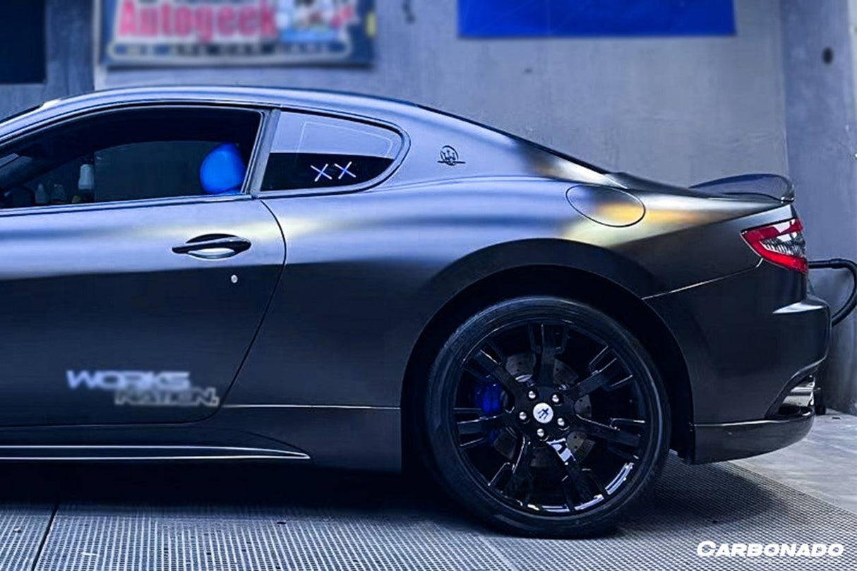2012-2022 Maserati GranTurismo Sport MC 4.7L Style Carbon Fiber Trunk Spoiler