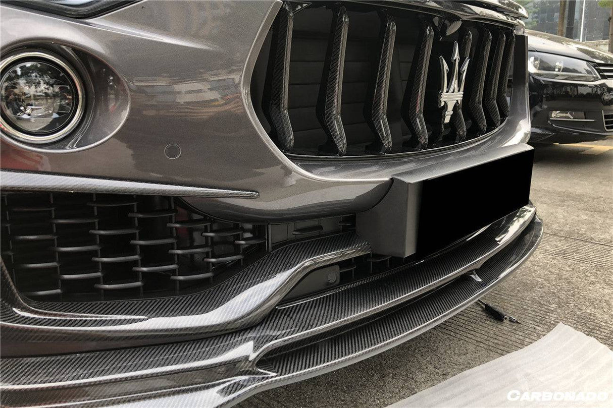 2016-2023 Maserati Levante OD Style Carbon Fiber Front Lip