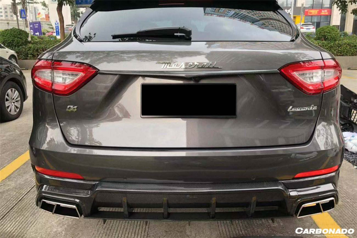 2017-2023 Maserati Levante Modena GT OD Style Rear Diffuser Lip NO Exhaust Tips