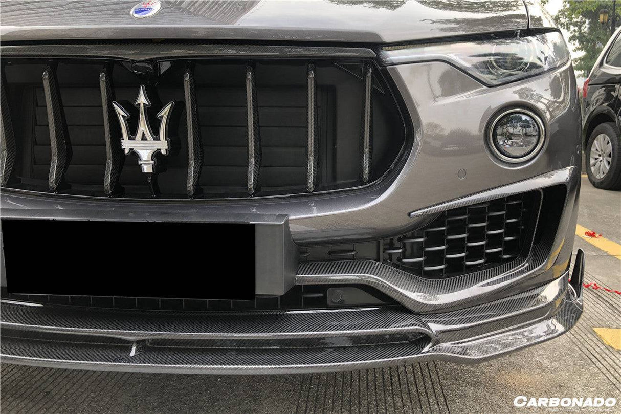 2016-2023 Maserati Levante OD Style Carbon Fiber Front Lip