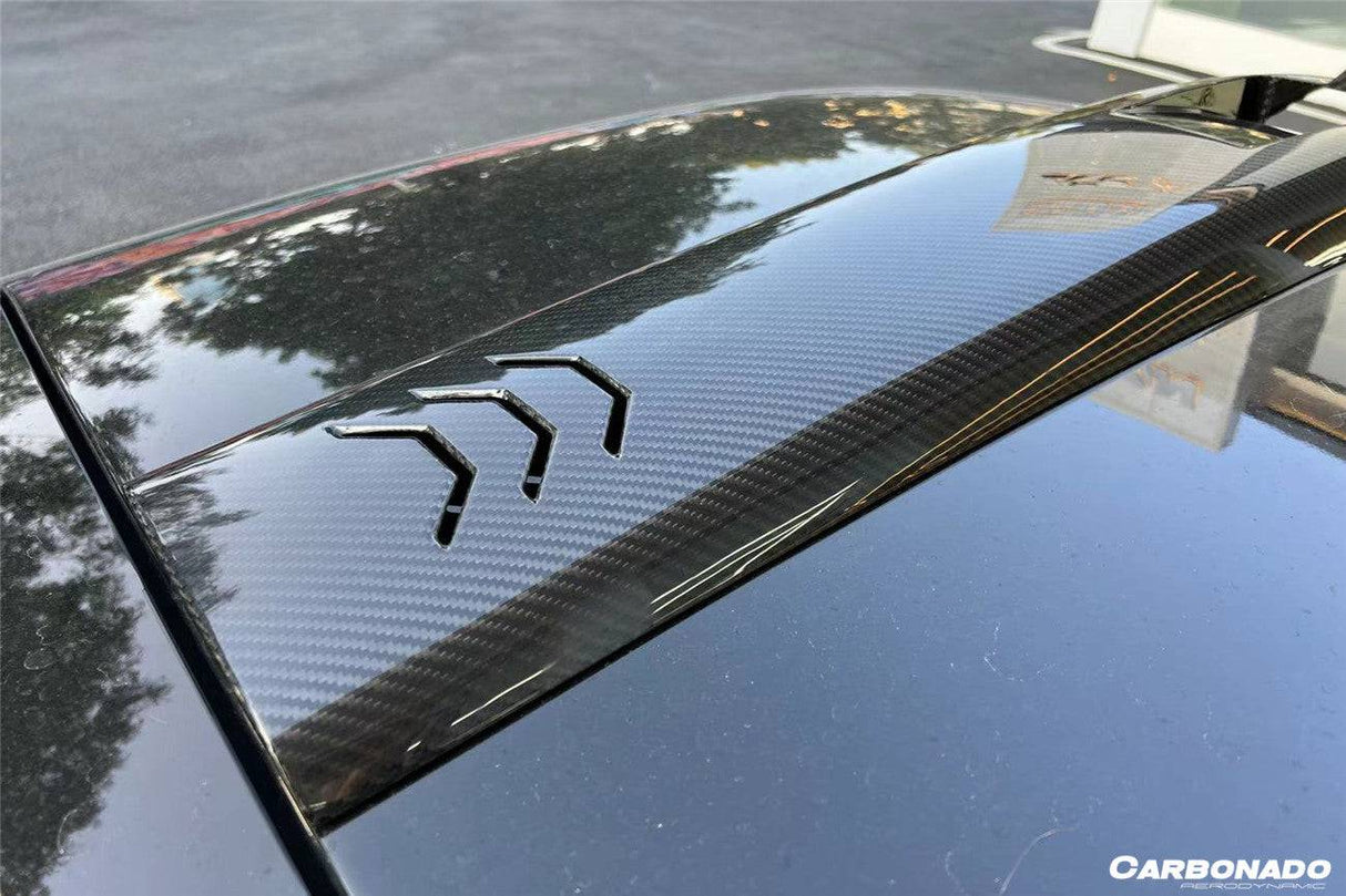 2020-UP Maserati MC20 MCPura SVD Style Dry Carbon Fiber Roof Scoop