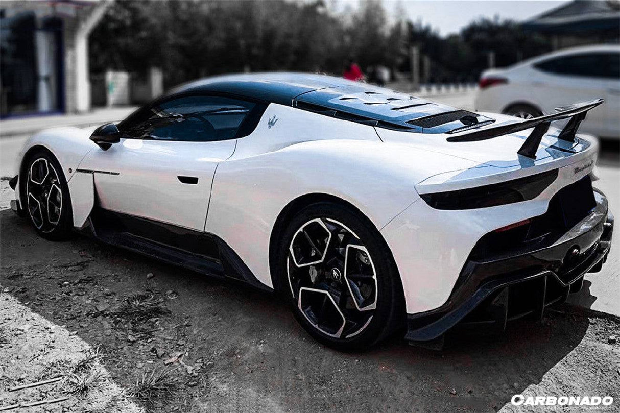 2020-UP Maserati MC20 MCPura SVD Style Dry Carbon Fiber GT Wing